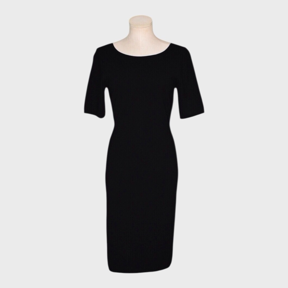 Theory Narlissa Prosecco Open Back Dress